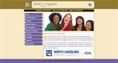 Desktop Screenshot of paulcogginsdds.com